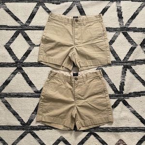 (2) J. Crew Short *5” - 28W